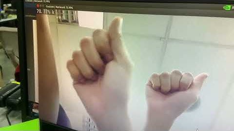 Sign Language (Alphabet) Translator using Jetson Nano