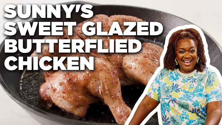 Sunny Anderson's Sweet Glazed Butterflied Chicken ...