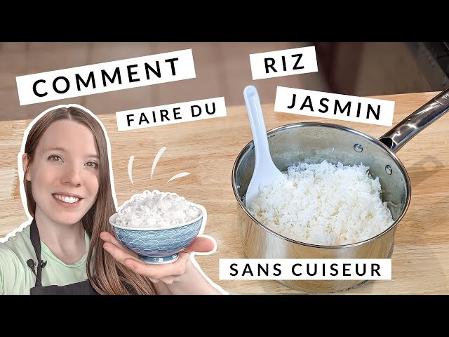 Riz au jasmin, Cuisinez