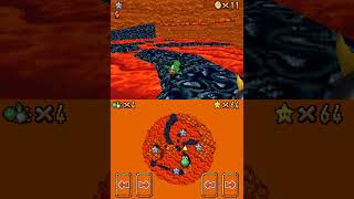 Another Super Mario 3D - Volcanic Silver Stars - 3 B Presses