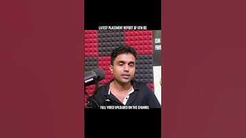 Placement Report of IITM BS Year 2025 #iitmadras #placement