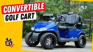 CONVERTIBLE Golf Cart...So COOL - GolfCartingTV