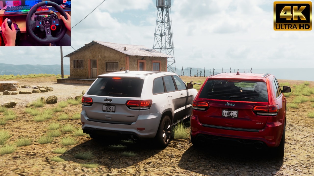 💀🔥 “800HP Jeep Grand Cherokee SRT Vs Jeep Grand Cherokee” MONSTER BUILD 😈 G29 Wheel | FH5 4K 60FPS