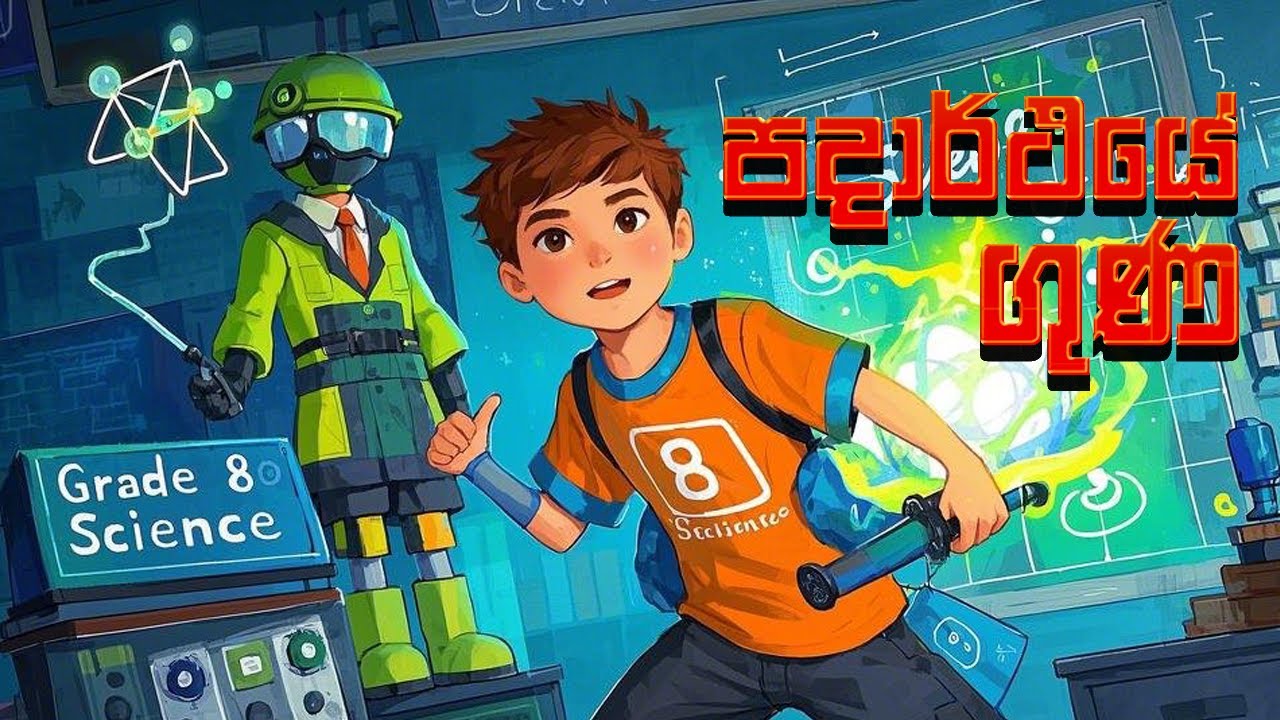 8 විද්‍යාව - 4 පාඩම පදාර්ථයේ ගුණ (lesson 4) Grade 8 Science - YouTube