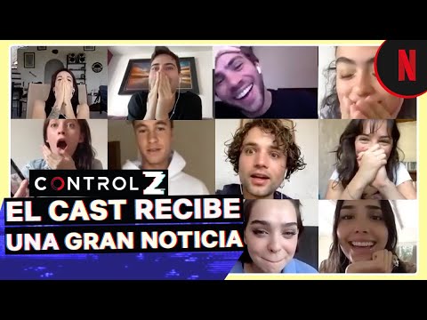 El cast de Control Z recibe una sorpresa del hacker