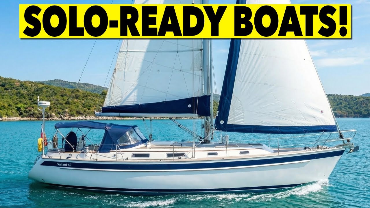 Solo Sailing Made EASY! 🌍 5 Boats You Can Sail Around the World Alone