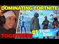 KatieB, Ewroon, Ashswag &amp; Don DOMINATE FORTINE GAME! QSMP 2