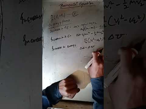 Bernoulli equation proving p+1/2pv2+pgh=constant