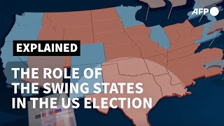 US presidential election: Swing States | AFP