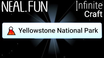 How to Make Yellowstone National Park in Infinite Craft |Yellowstone National Park in Infinite Craft