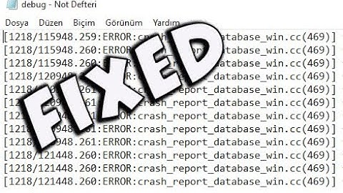 Debug file on desktop after open pdf google chrome fixed - [1012/ERROR:directory_reader_win.cc(43)]