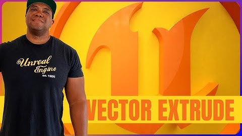Extrude Vector Images in Unreal Motion Design