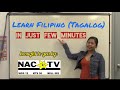 Easy Filipino (Tagalog) Lessons: Lesson 5 - PRONOUNS