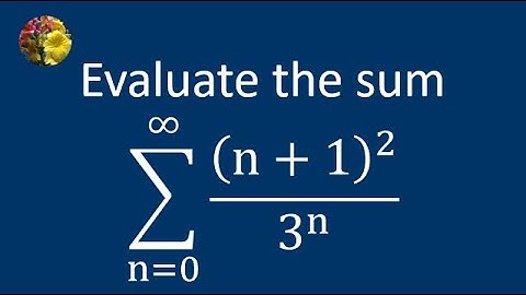 2nd method to evaluate the required sum using algebraic manipulation (SS-381A)