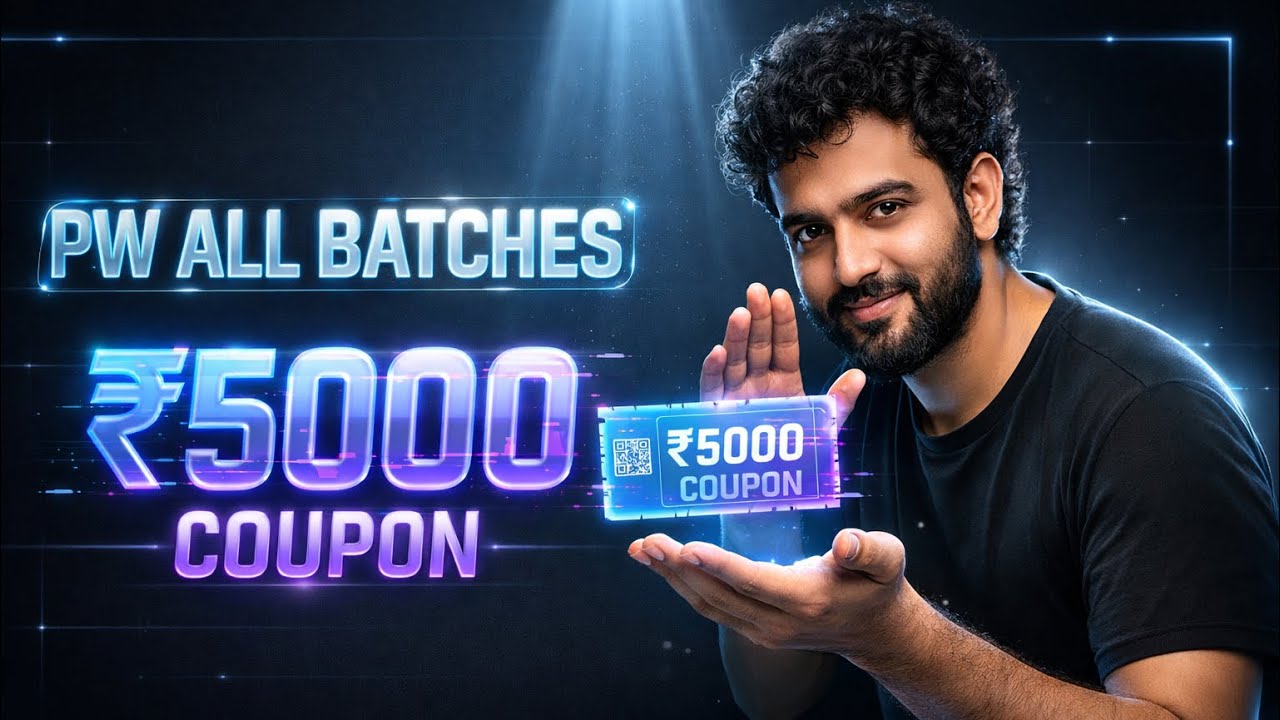 😱 Secret Physics Wallah Coupon Today 🚀 | PW All Batches ₹4000 OFF 🔥 | Real Working Code 💸