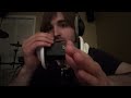 ASMR 3dio Synchronized Face Touching Whispers 