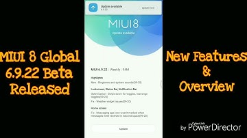 MIUI 8 Global 6.9.22 Beta Released - New Features, Overview & Everything you need to know!