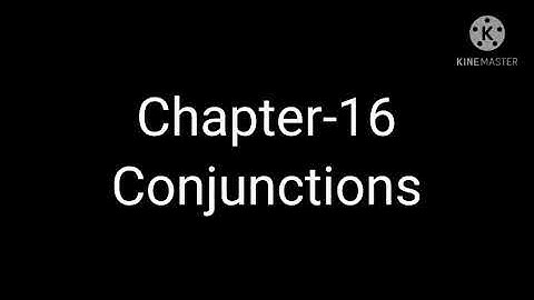Class 3 English Grammar chapter-16 Conjunctions