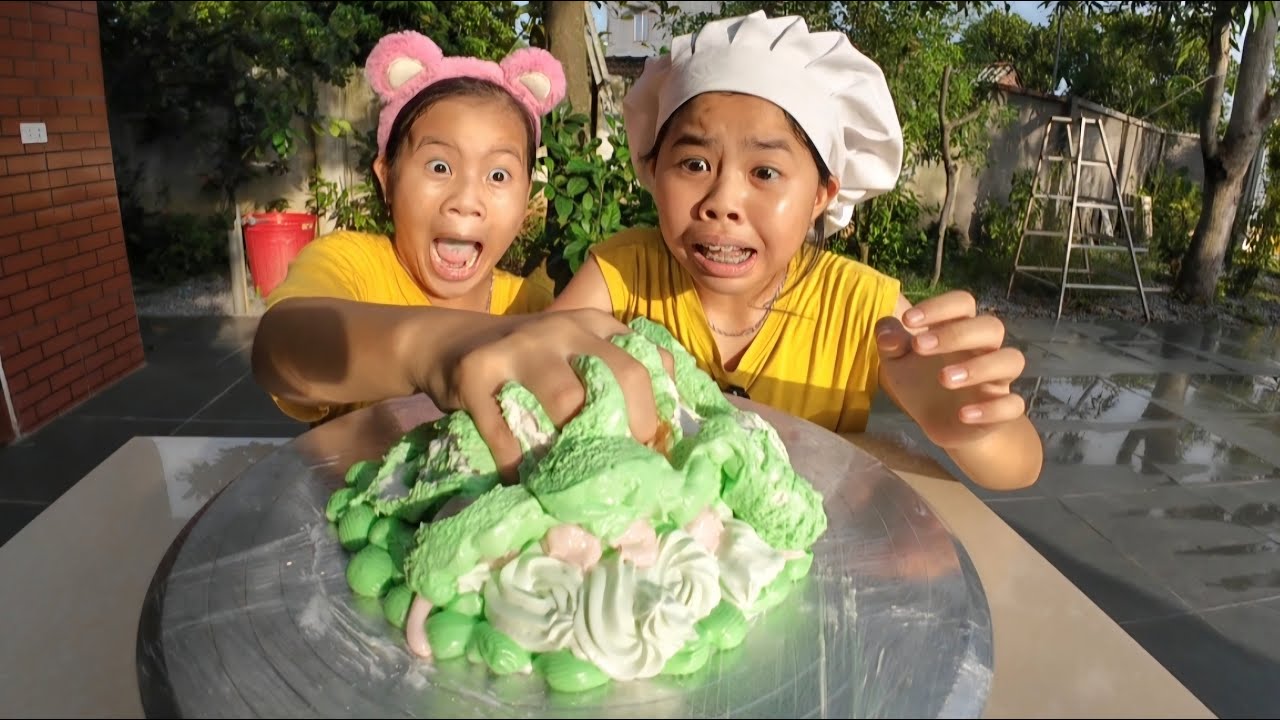 Duong cookie Make A Beautiful Blue Hat Shaped Cake YouTube