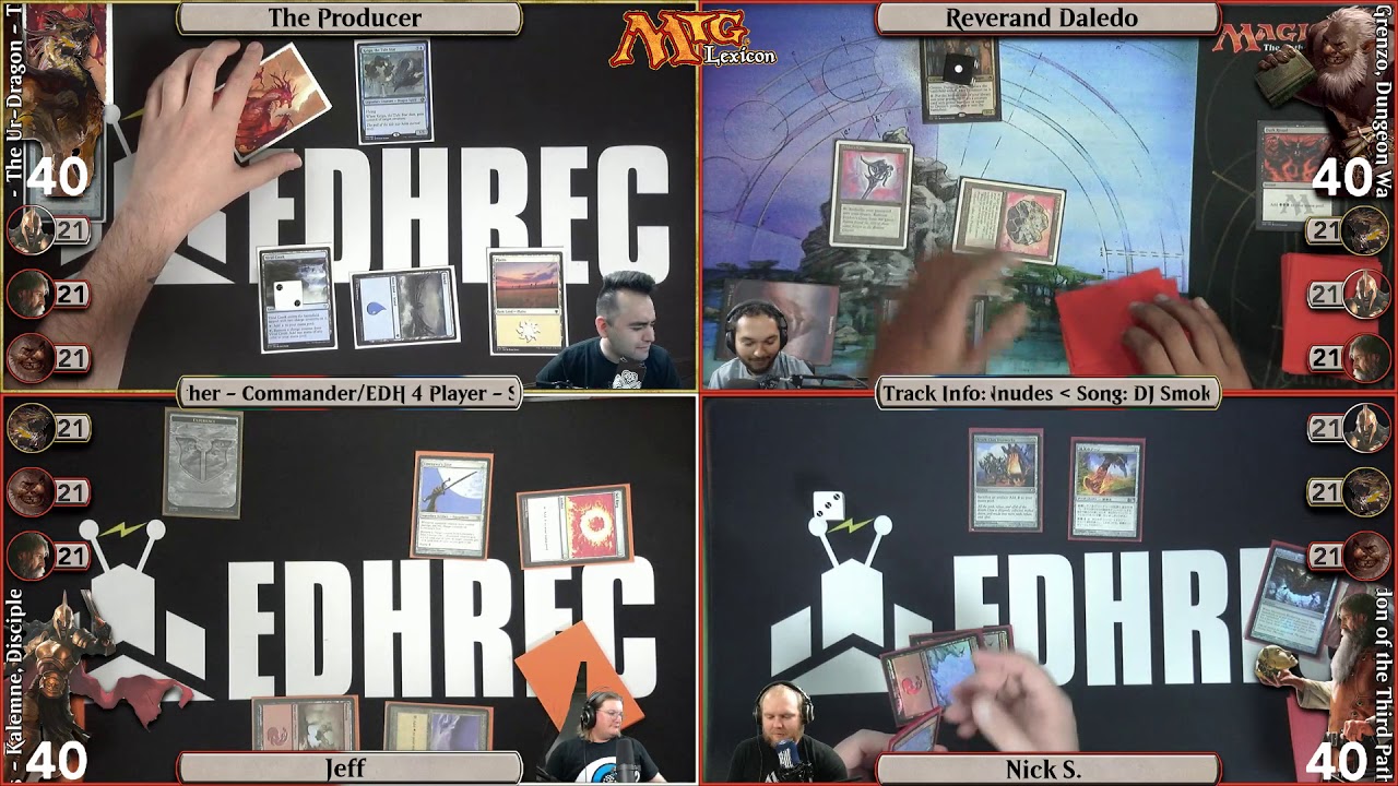 games people play Commander/EDH 4 Player - S3 Ep30.6 - The Ur-Dragon VS Grenzo, Dungeon VS Feldon VS Kalemne