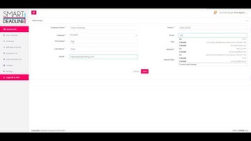 Create, Edit, Delete Vendors - SmartDeadline