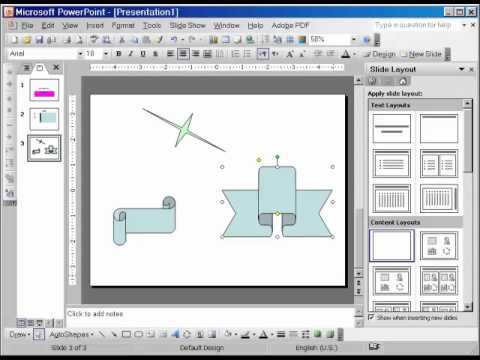 Sketching Your Storyboard Using Microsoft PowerPoint Part 3