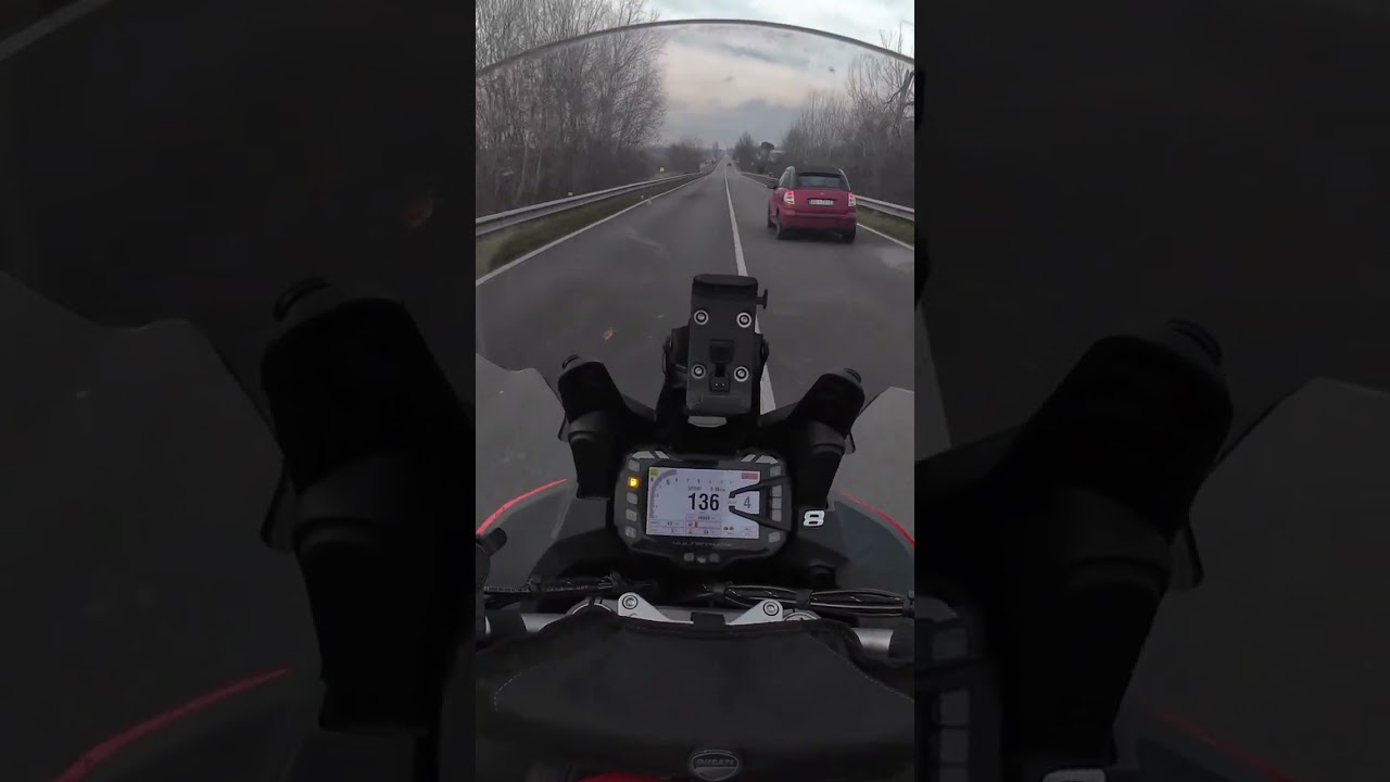 Ducati Multistrada 1200S acceleration 🔥