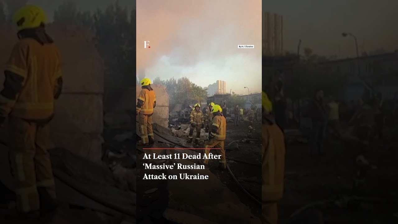 At Least 11 Dead After ‘Massive’ Russian Attack on Ukraine | N18G