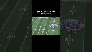 SMU Cover 2 VS. formation into the boundary! #smufootball #football #footballclips #findyouredge