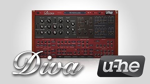 How To Use Diva with Synth Hacker - Signal Flow