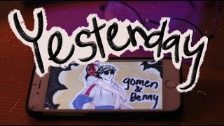 Video thumbnail of "Yesterday (ມື້ວານນີ້) - benny & gomen. [Lyrics Video]"