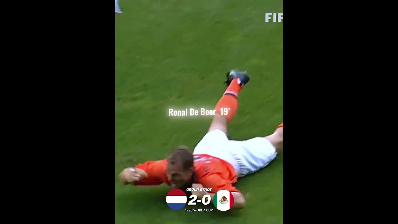 Belanda vs Meksiko - Piala Dunia 1998
