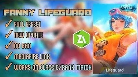 FANNY LIFEGUARD SKIN SCRIPT/FIX INVISIBLE CABLE/ABC FILES/BY DEATH TZY/LINK IN DESCRIPTION