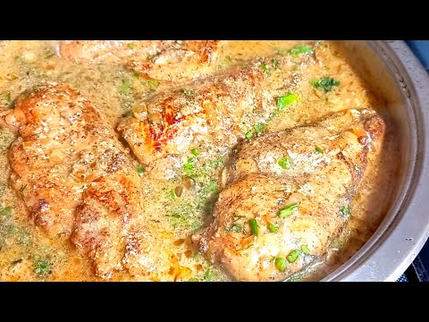 Fried Chicken With Sour Cream Sauce