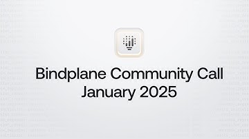 Bindplane Community Call in January 2025