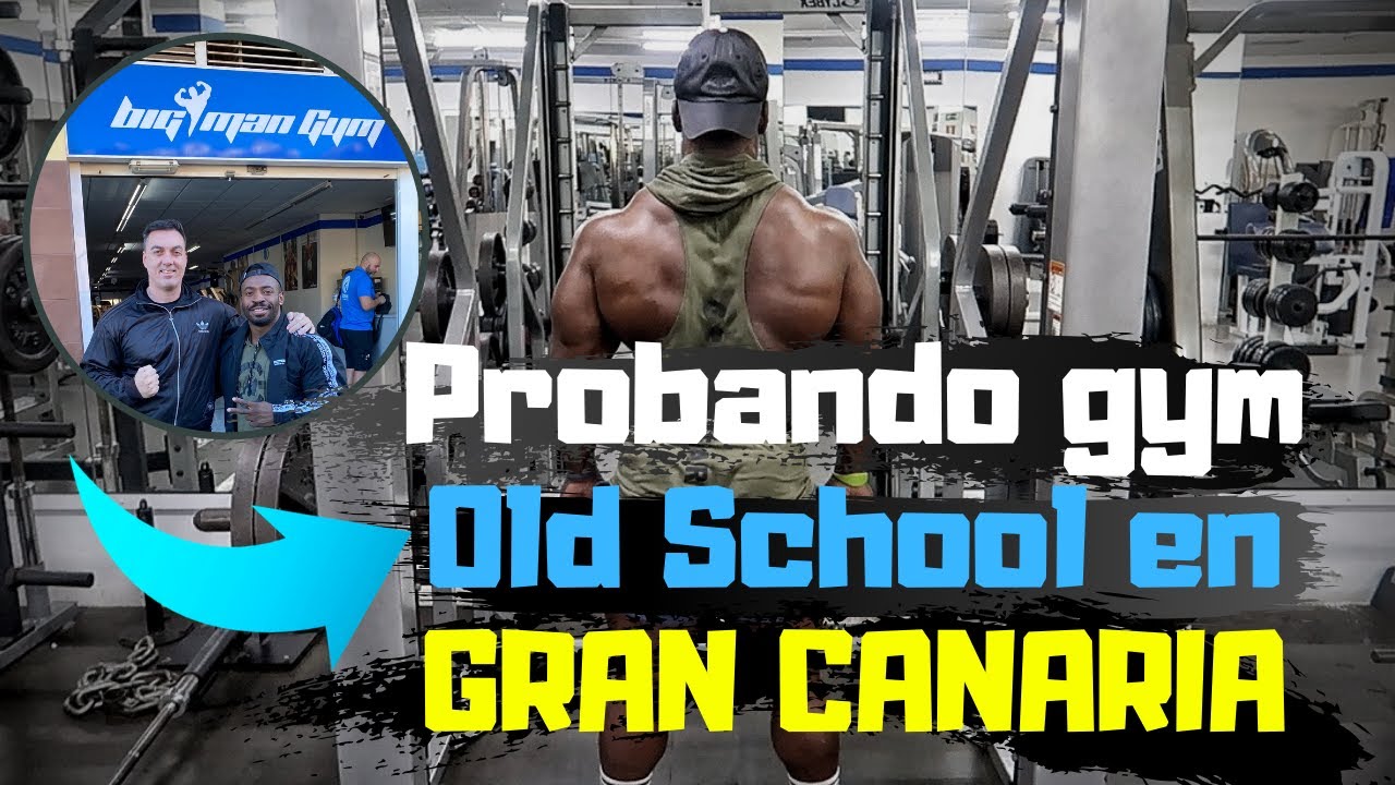 Entrené en el GYM más COMPLETO que vi hasta ahora. |Big Man Gym Canarias|