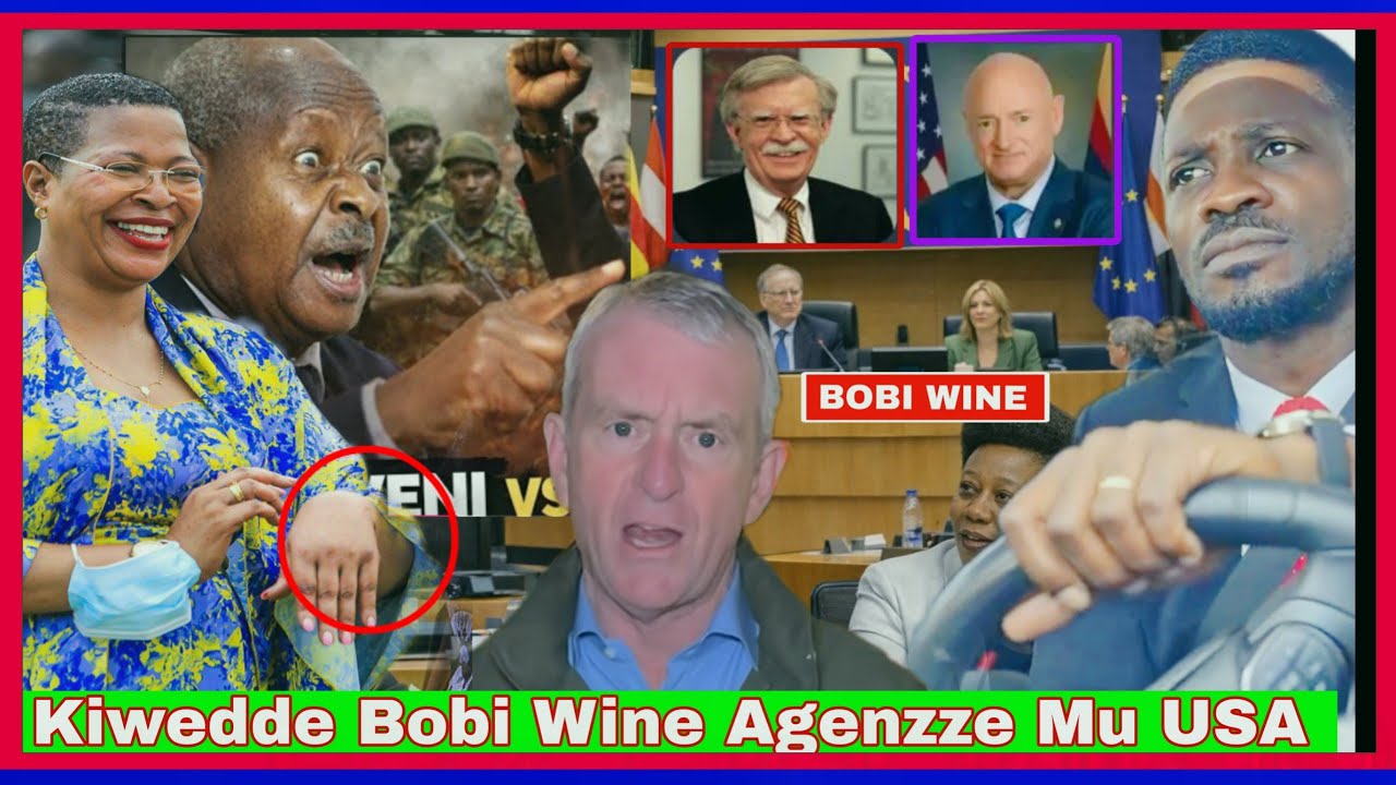 Kiwedde Esanyu Finally Bobi Wine Agenzze USA Washington DC Bamuyiise M7 Ne Muhoozi Basatiira