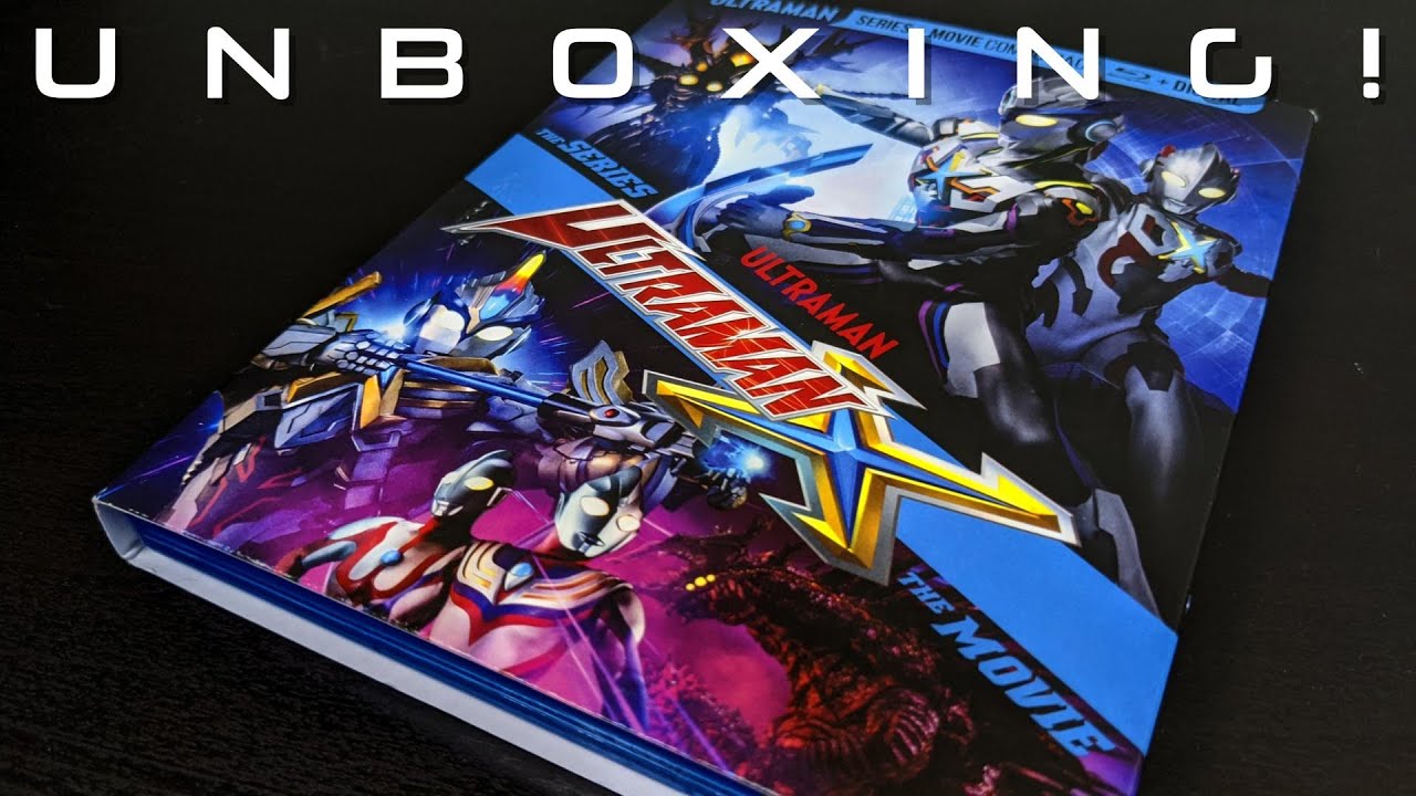 Ultraman X: Series & Movie Blu-ray Unboxing - YouTube