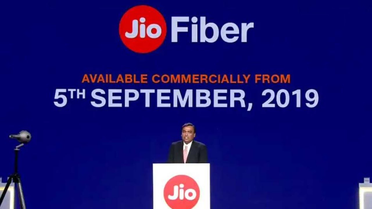 Jio Fiber Launch Event 5 Sept Live