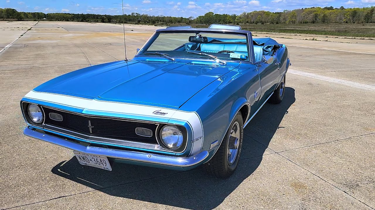 1968 Chevrolet Camaro For Sale~Fuel Injected 327~4 Speed Manual~Ported Heads~PS~PB~PS