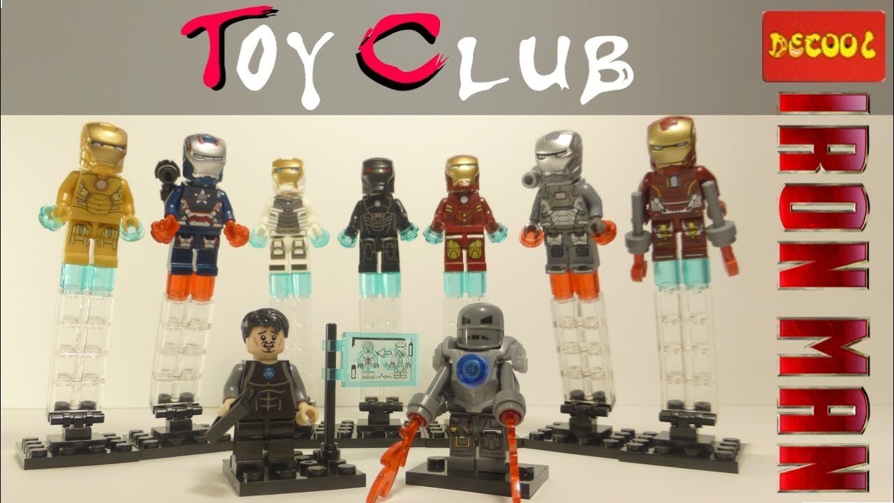 Lego Железный Человек Китайские минифигурки от Decool