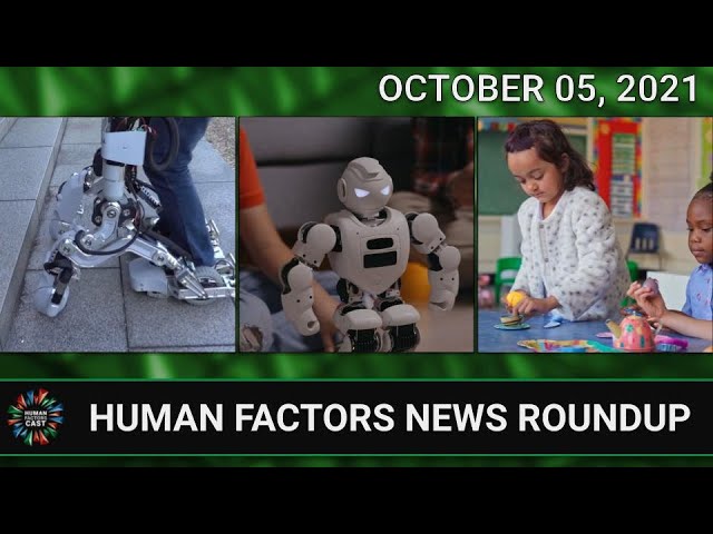 Human Factors Weekly News 10/05/21 | #shorts