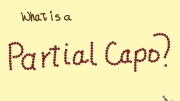 How to use capos and partial capos! 😃