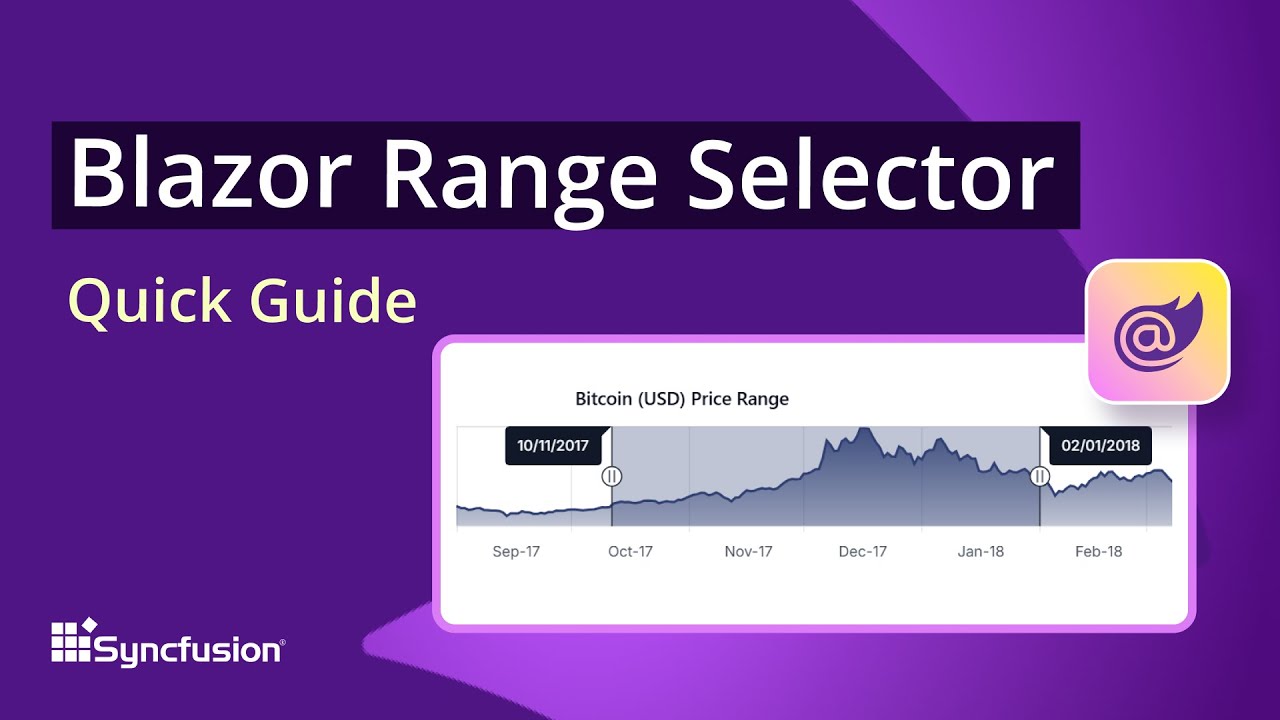 Blazor Range Selector: The Ultimate Feature Walkthrough