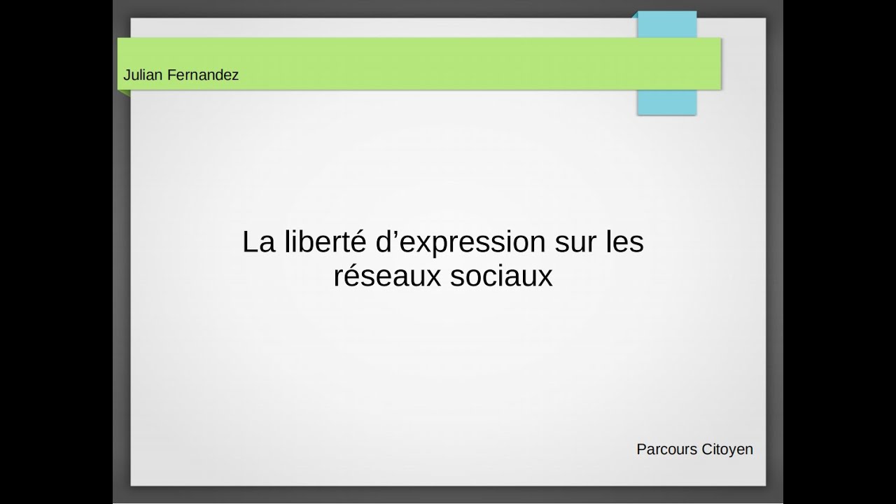 Oral DNB 2021 - La liberté d'expression sur les réseaux sociaux - YouTube