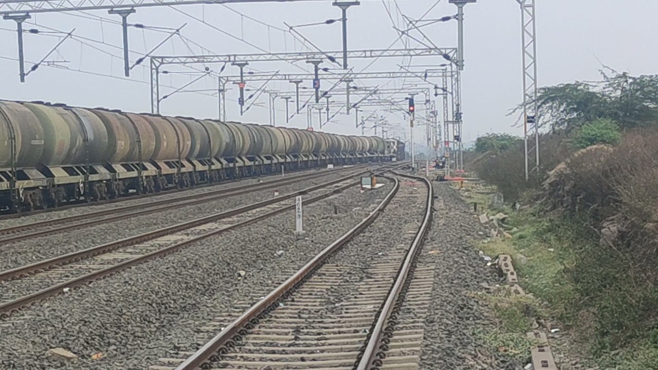 Hotgi - Solapur Electrification CRS with Kalyan WAP-7 - YouTube