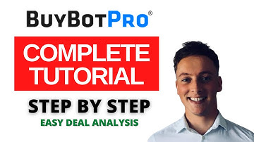 COMPLETE Buy Bot Pro Tutorial For Beginners - Easy Deal Analysis 2024