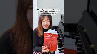How might have Chopin taught this part of Fantasie Impromptu?