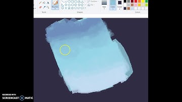 How to blend in MS Paint!!!