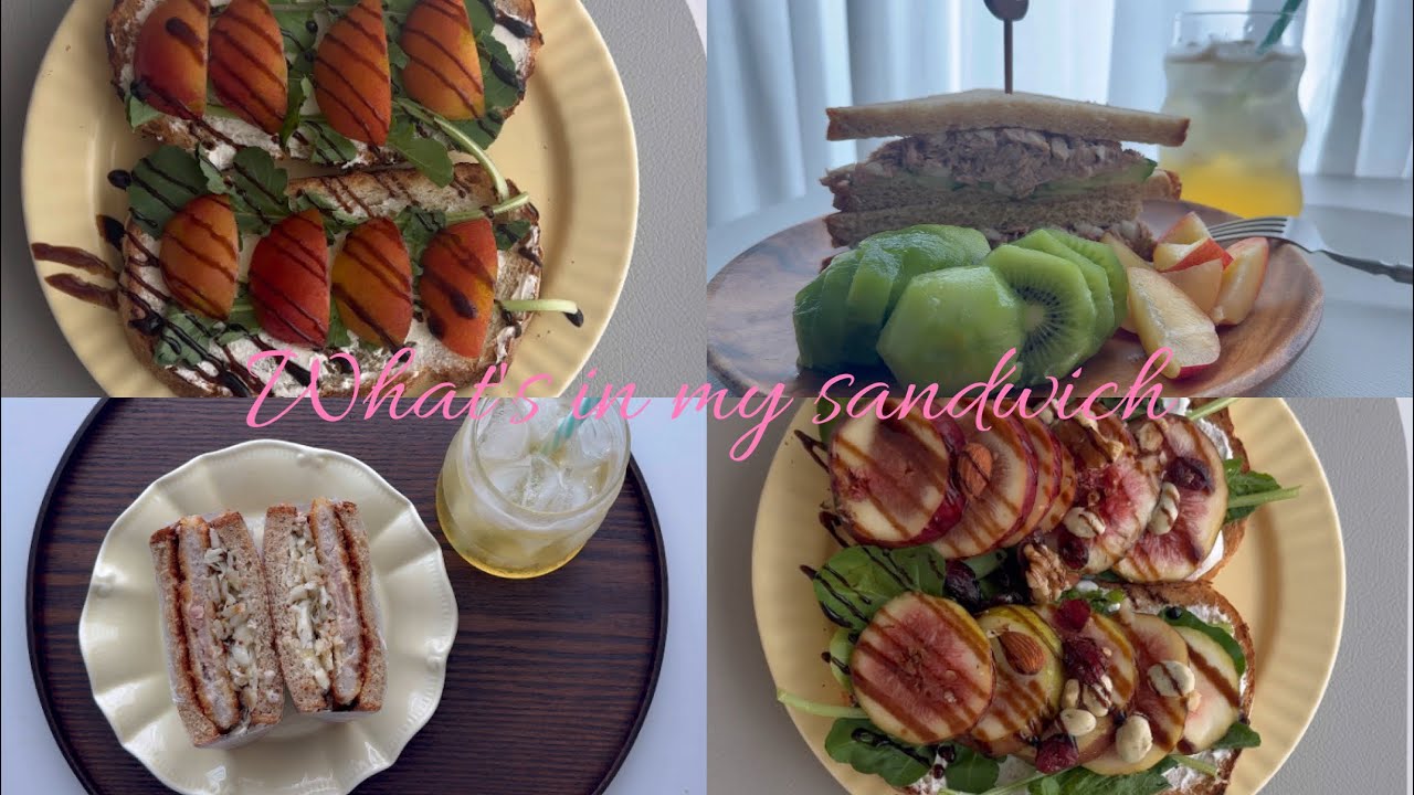 Что в моём сэндвиче | Влог домашней кухни | 4 рецепта сэндвичей